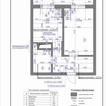 Сдается 1-комнатная квартира, 40 м²