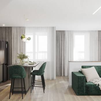 Сдается 1-комнатная квартира, 50 м²