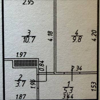 Продается 1-комнатная квартира, 29,5 м²