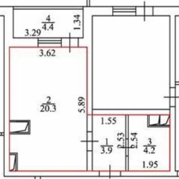 Продается 1-комнатная квартира, 28,4 м²