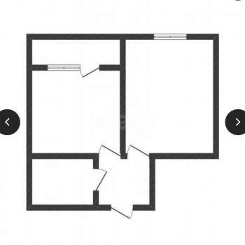 Продается 1-комнатная квартира, 36 м²