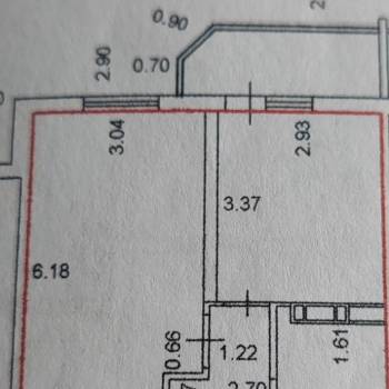 Продается 1-комнатная квартира, 39 м²