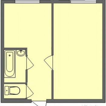 Продается 1-комнатная квартира, 28,4 м²