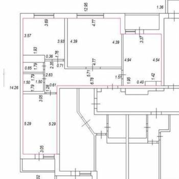 Продается 3-х комнатная квартира, 80,1 м²