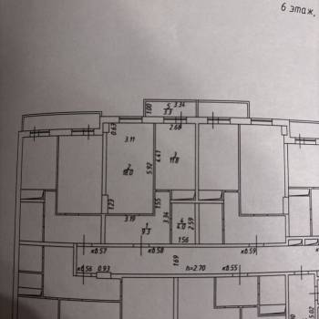 Продается 1-комнатная квартира, 46,4 м²