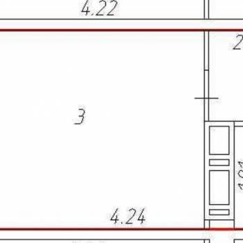Продается 1-комнатная квартира, 24 м²