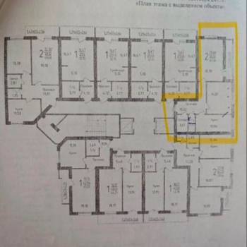 Продается 2-х комнатная квартира, 61 м²
