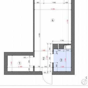 Продается 1-комнатная квартира, 25,2 м²