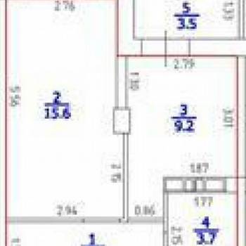 Продается 1-комнатная квартира, 34 м²