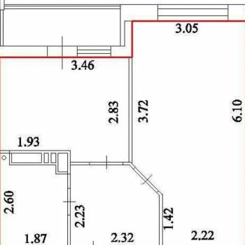 Продается 1-комнатная квартира, 37,8 м²
