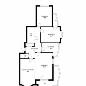 Продается Многокомнатная квартира, 130 м²
