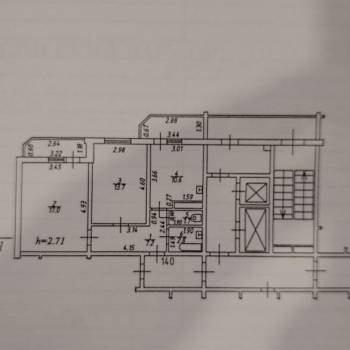 Продается 2-х комнатная квартира, 53 м²