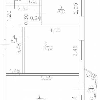 Продается 2-х комнатная квартира, 52 м²