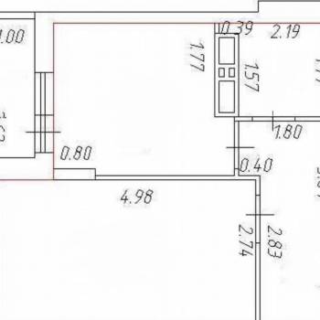 Продается 1-комнатная квартира, 32 м²