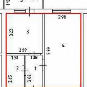 Продается 1-комнатная квартира, 23 м²