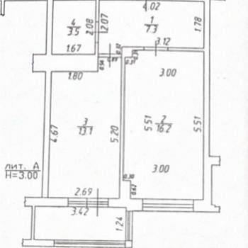 Сдается 1-комнатная квартира, 44 м²
