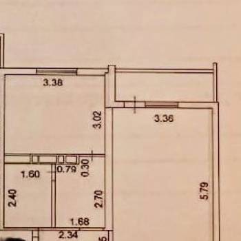 Продается 1-комнатная квартира, 40,5 м²