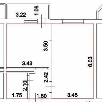 Продается 1-комнатная квартира, 40,2 м²