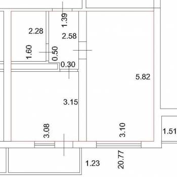 Продается 1-комнатная квартира, 35 м²