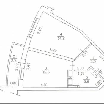 Продается 1-комнатная квартира, 36,7 м²