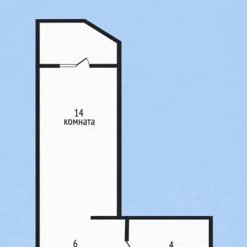 Продается 1-комнатная квартира, 27,5 м²