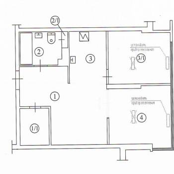 Сдается 2-х комнатная квартира, 49 м²