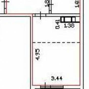 Продается 1-комнатная квартира, 26 м²