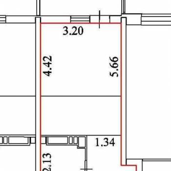 Продается 1-комнатная квартира, 25 м²