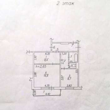 Сдается 1-комнатная квартира, 40,5 м²