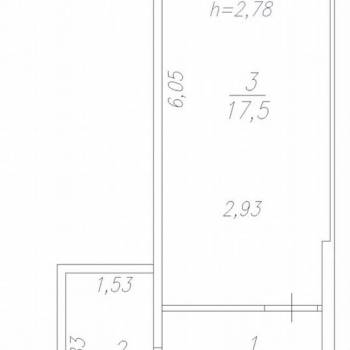 Сдается 1-комнатная квартира, 28 м²