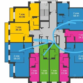 Сдается 1-комнатная квартира, 26,4 м²