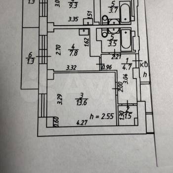 Продается 1-комнатная квартира, 32,4 м²