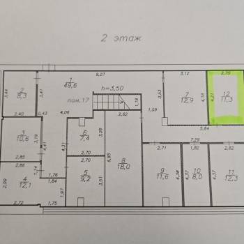 Сдается Нежилое помещение, 11,3 м²