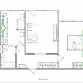 Продается 2-х комнатная квартира, 48 м²