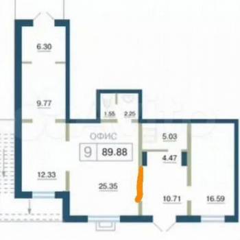 Сдается Нежилое помещение, 57,55 м²