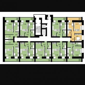 Продается 2-х комнатная квартира, 46,9 м²