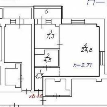 Продается 2-х комнатная квартира, 40,9 м²