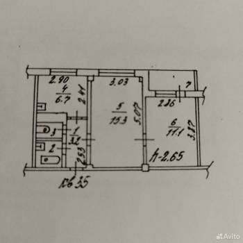 Продается 2-х комнатная квартира, 40,9 м²