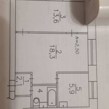 Продается 2-х комнатная квартира, 42,9 м²