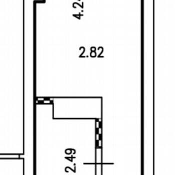Продается 1-комнатная квартира, 22,3 м²