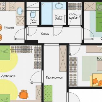 Сдается Многокомнатная квартира, 69 м²