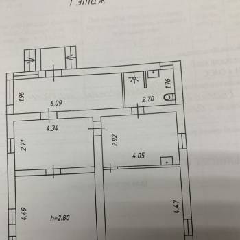 Сдается 2-х комнатная квартира, 85 м²