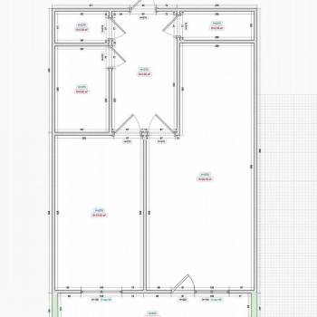 Сдается 2-х комнатная квартира, 64,3 м²