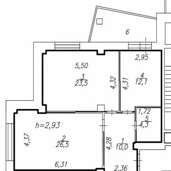 Продается 3-х комнатная квартира, 76 м²