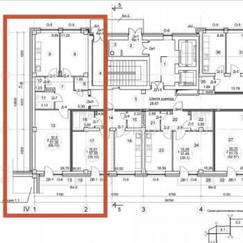 Продается 2-х комнатная квартира, 58 м²