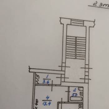 Сдается 1-комнатная квартира, 27,1 м²