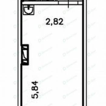 Сдается 1-комнатная квартира, 26 м²