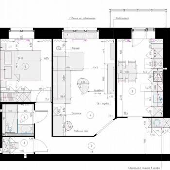 Сдается 2-х комнатная квартира, 66,5 м²