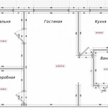 Продается 2-х комнатная квартира, 43,4 м²