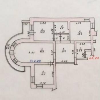 Сдается Многокомнатная квартира, 129,5 м²